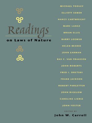 cover image of Readings On Laws of Nature